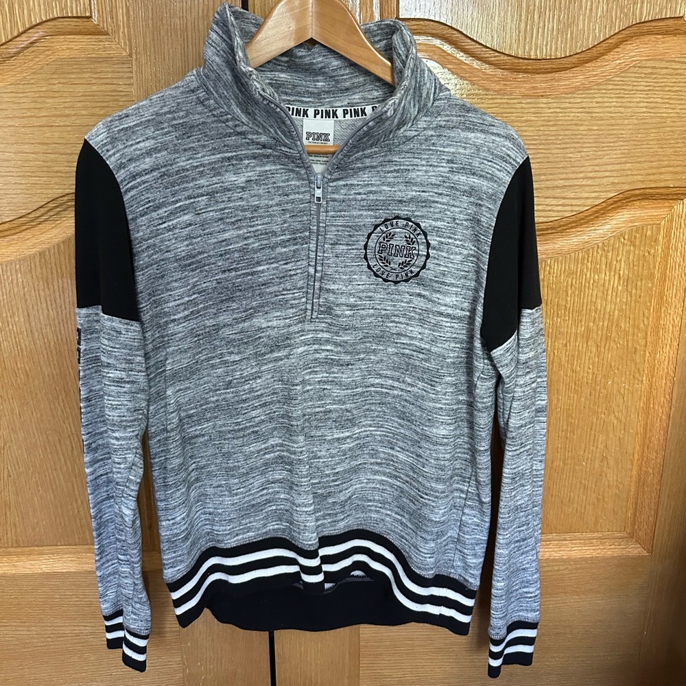 Pink Quarter Zip